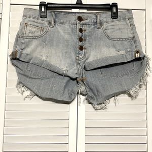 NWOT One X Oneteaspoon Jean Shorts